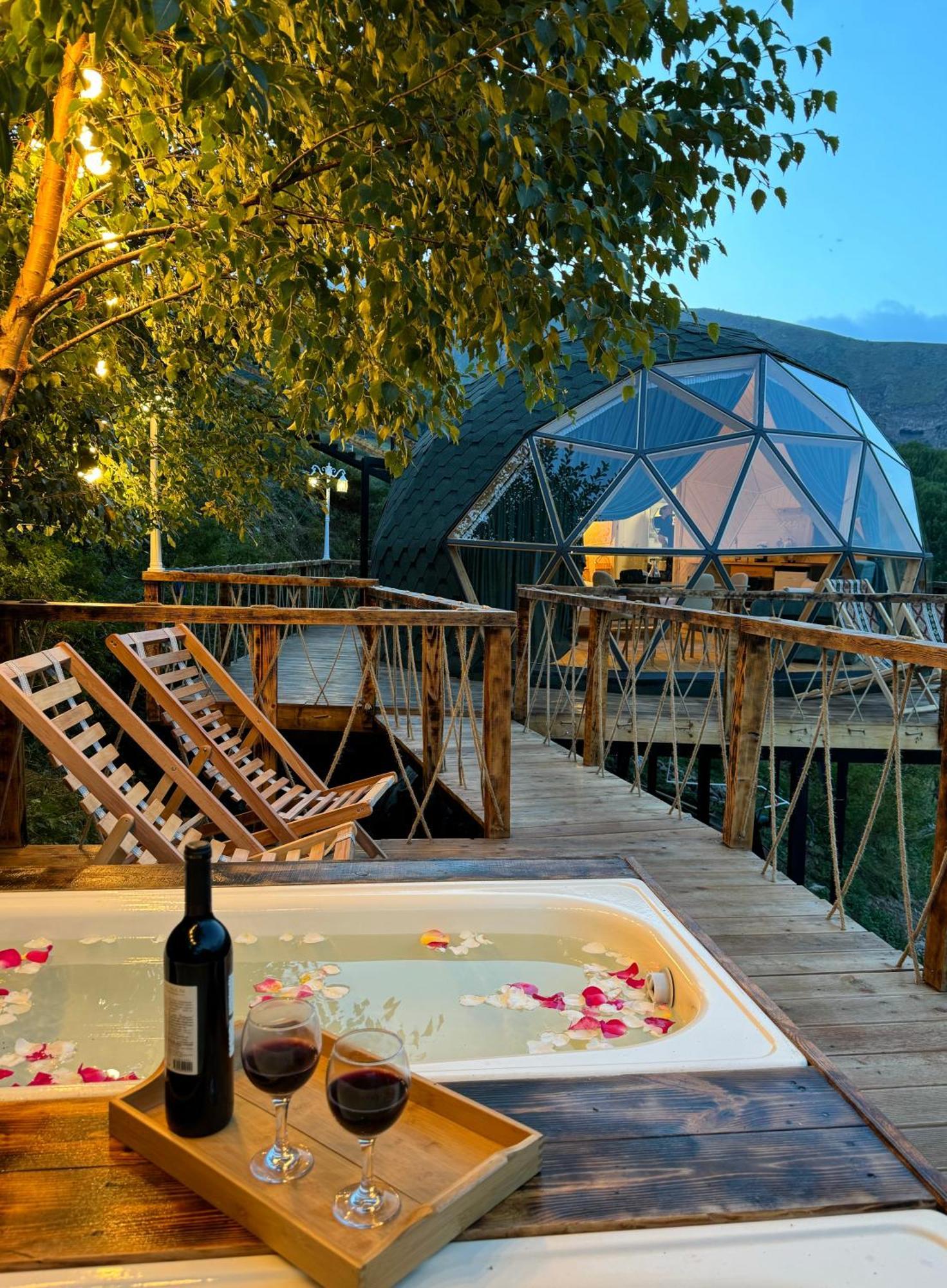 Glamping Emerald Stepantsminda Exterior foto