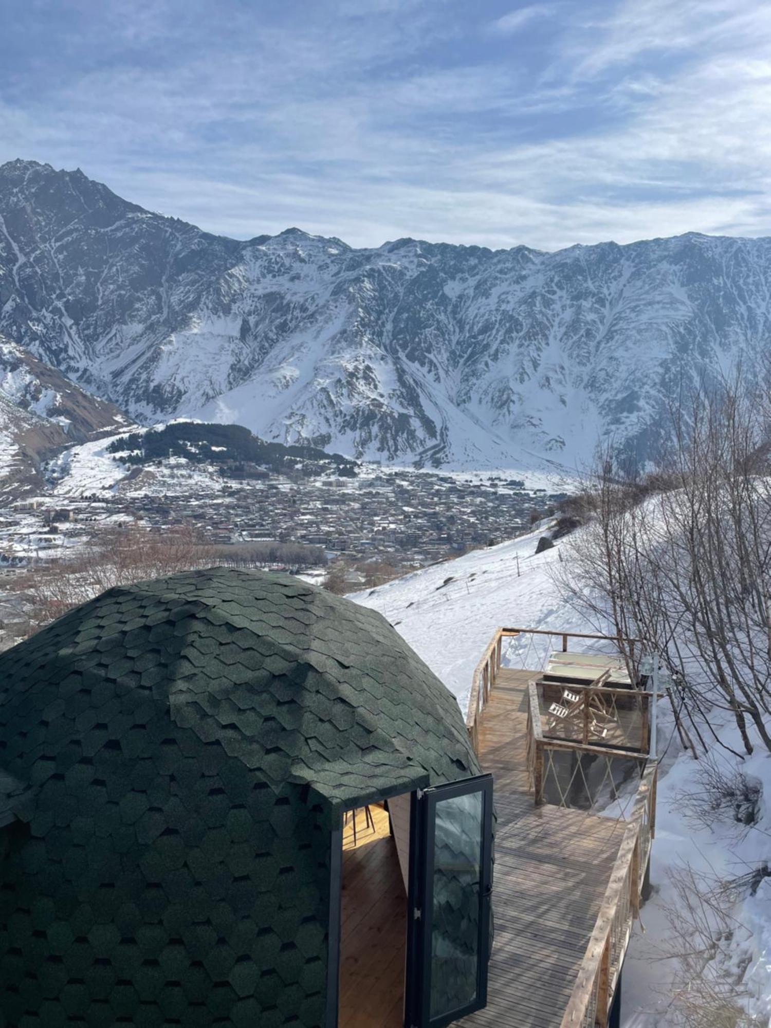 Glamping Emerald Stepantsminda Exterior foto